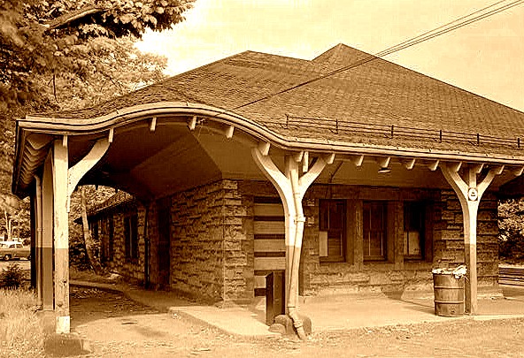 Auburndale (MA) RR Station on Boston and Albany line - Henry Hobson Richardson - 1881