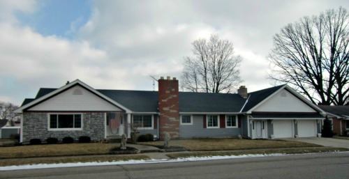 DeGraff Ohio is filled with old homes - and this one fairly recent Ranch - Ranch Style Home Designs