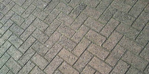 Example of Good Herringbone Block Paving - photo by quietlyurban.com