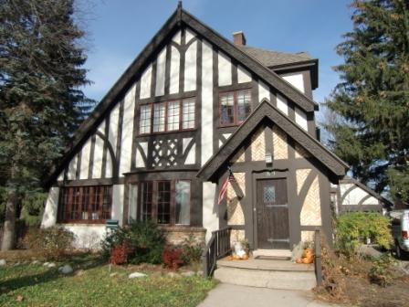 A Tudor house in Holland, MI