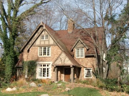 A Tudor house in Holland, MI