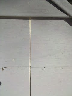 painting vinyl siding problem - contraction gap in the paint