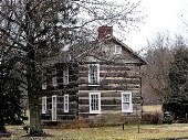 A small log home