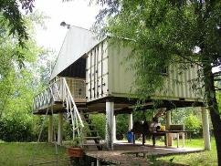 shipping container house, alternative housing