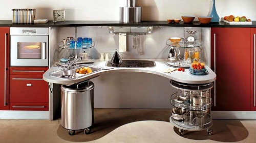 Snaidero modular accessible kitchen